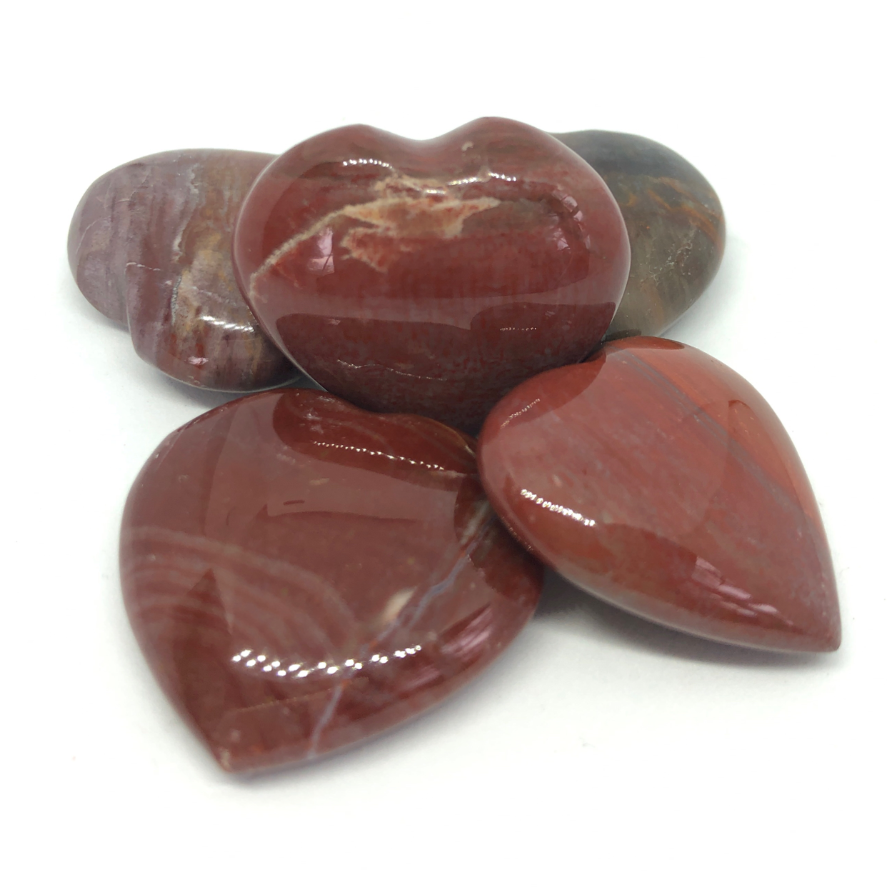 Little Puffed Heart Crystals - Baltic Mermaid