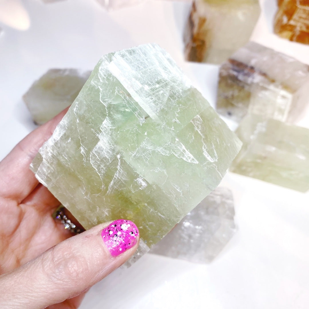 Green Optical Calcite - Baltic Mermaid