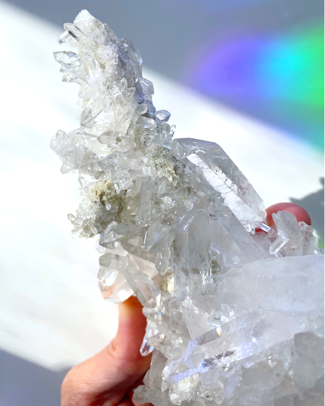 Clear Quartz Cluster - Baltic Mermaid