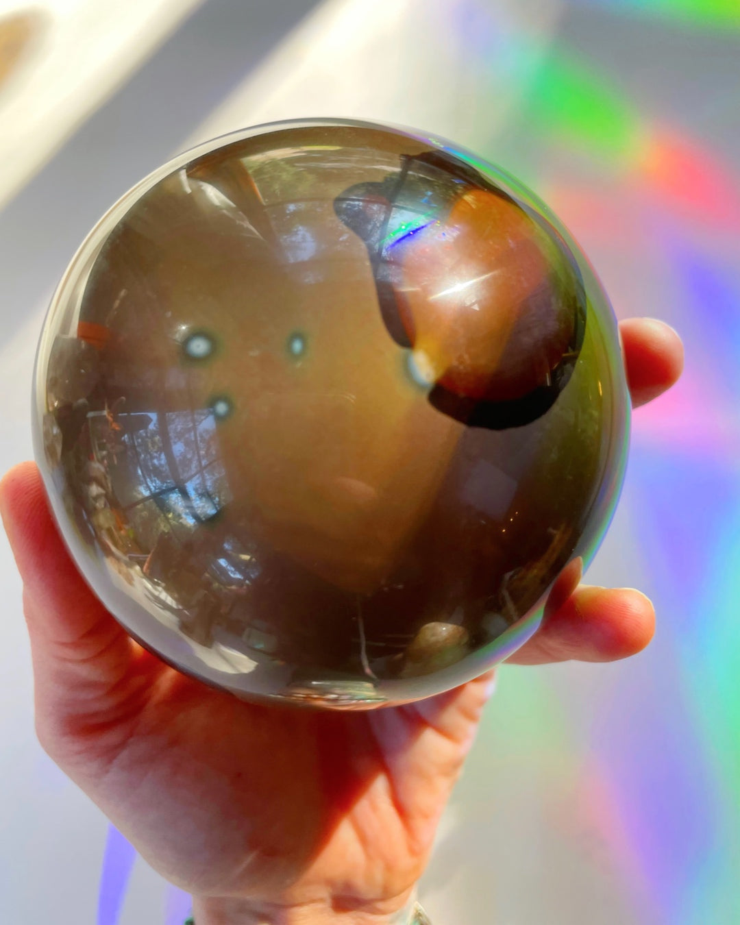 Polychrome Jasper Sphere - Large - Baltic Mermaid