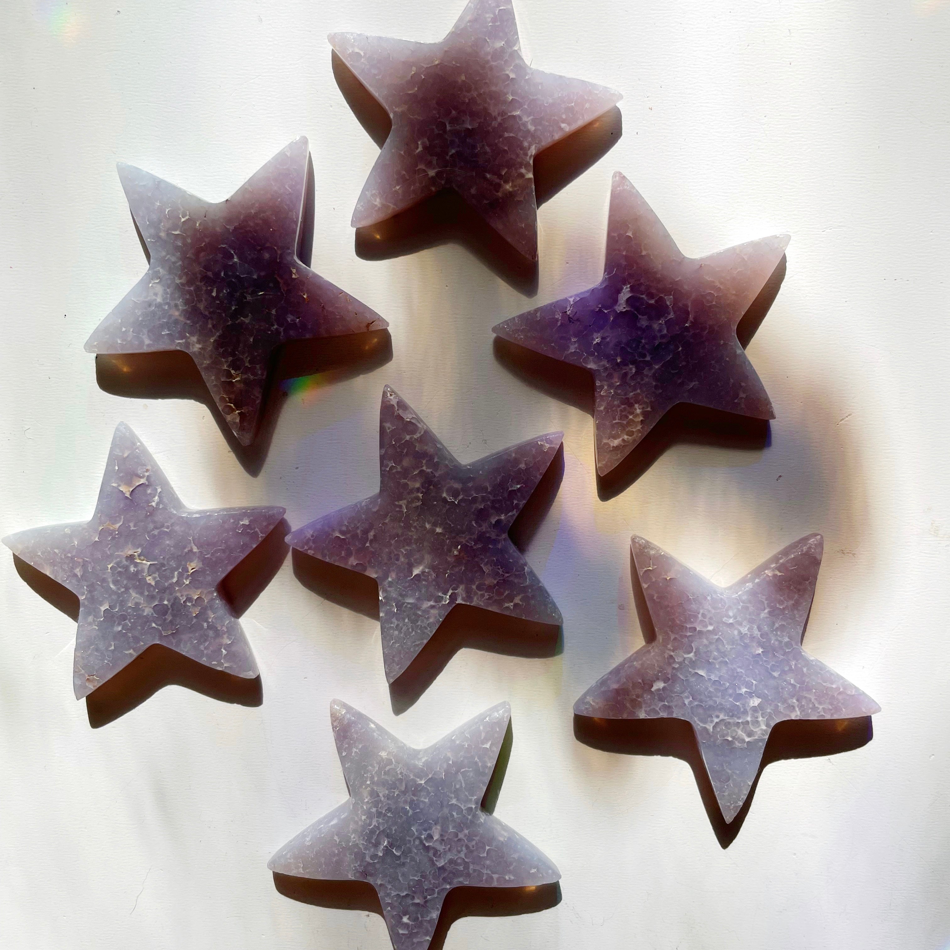 Grape Agate Star - Baltic Mermaid