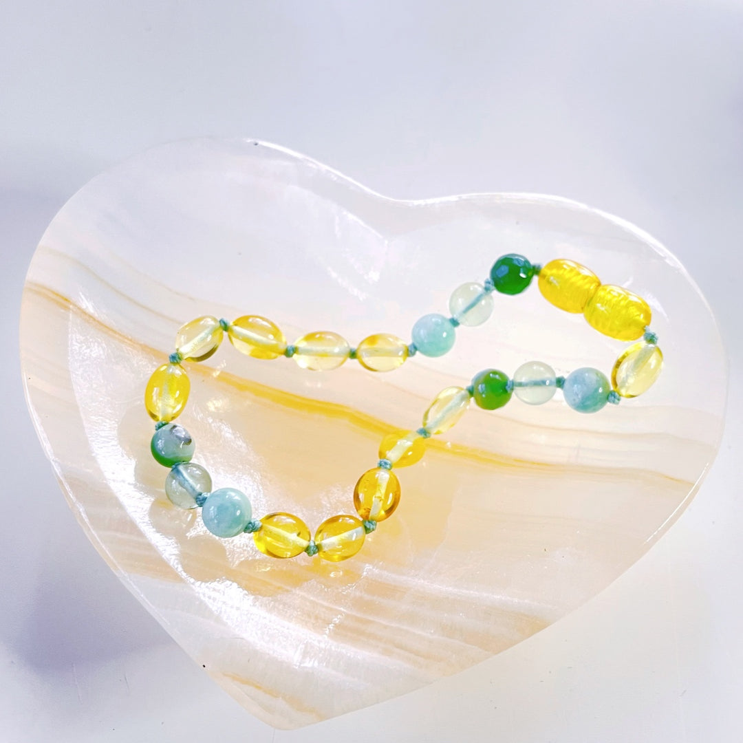 Tranquility Baltic Amber Bracelet - Baltic Mermaid
