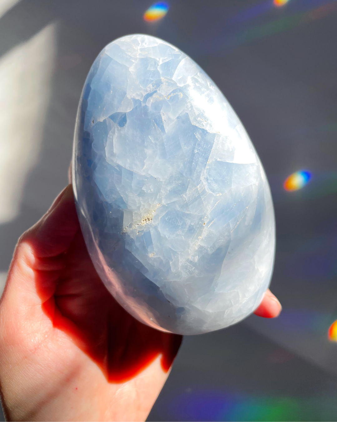 Blue Calcite Freeform - Baltic Mermaid