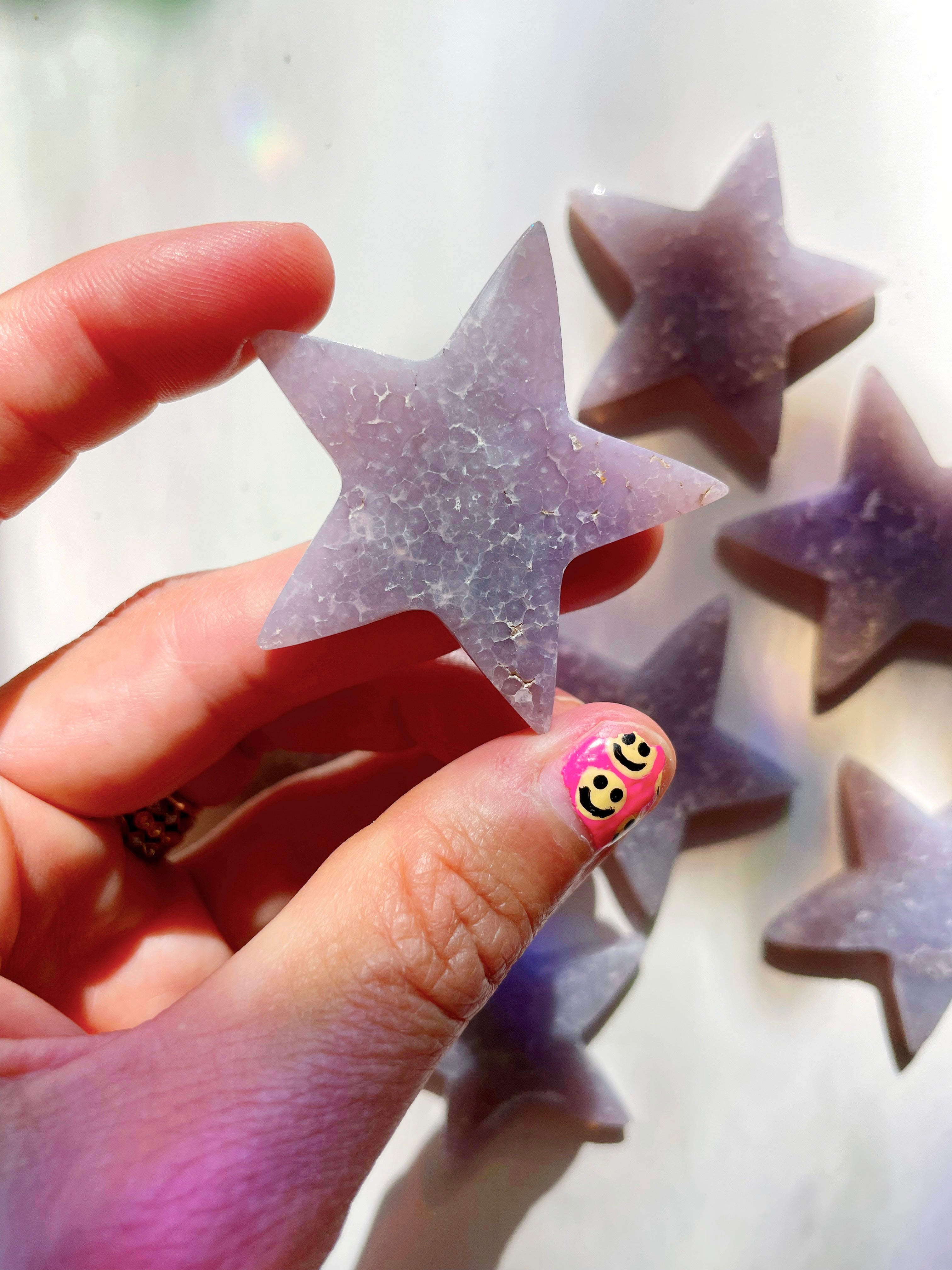 Grape Agate Star - Baltic Mermaid