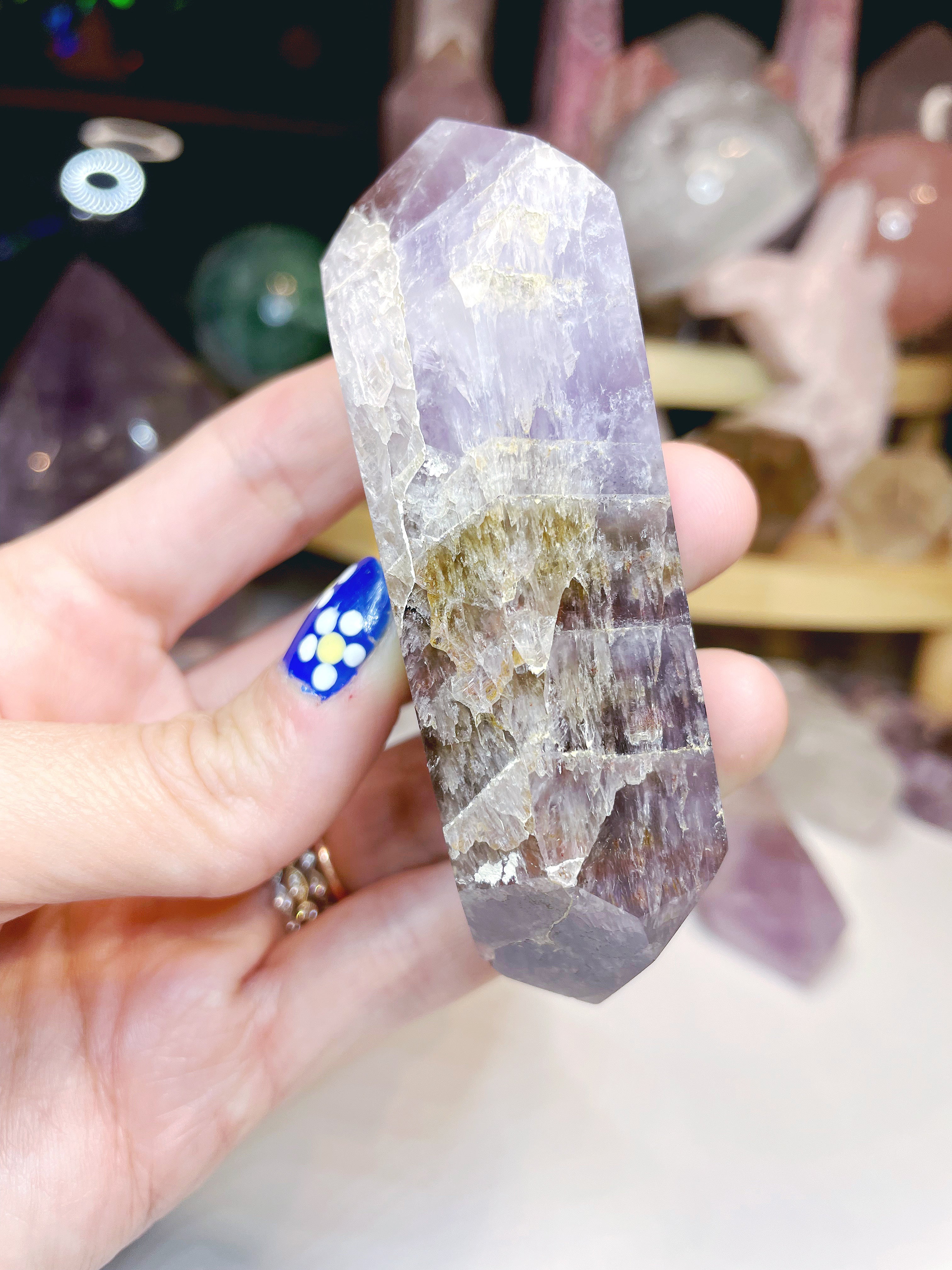 Double Terminated Super Seven Point - Baltic Mermaid