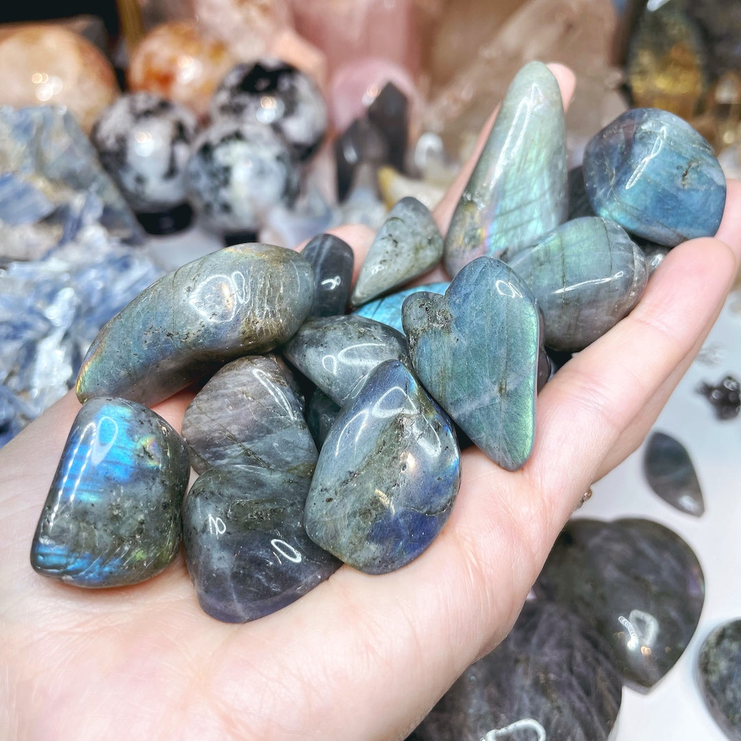 Labradorite Tumbled Stones - Baltic Mermaid