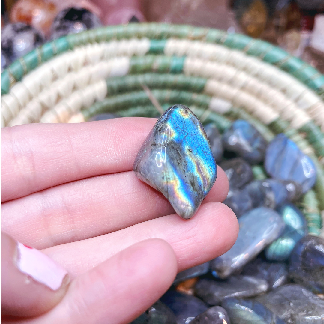 Labradorite Tumbled Stones - Baltic Mermaid