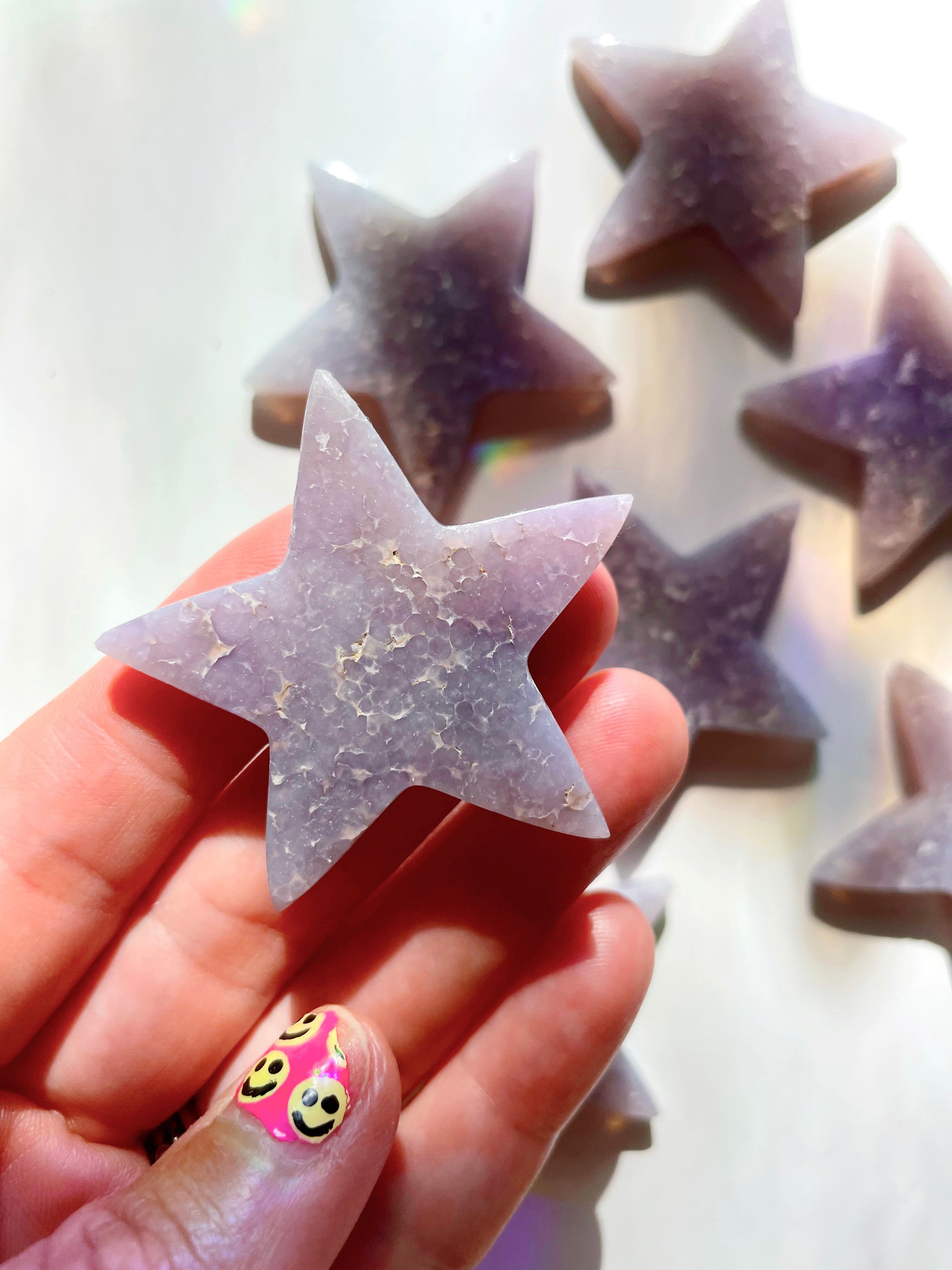 Grape Agate Star - Baltic Mermaid