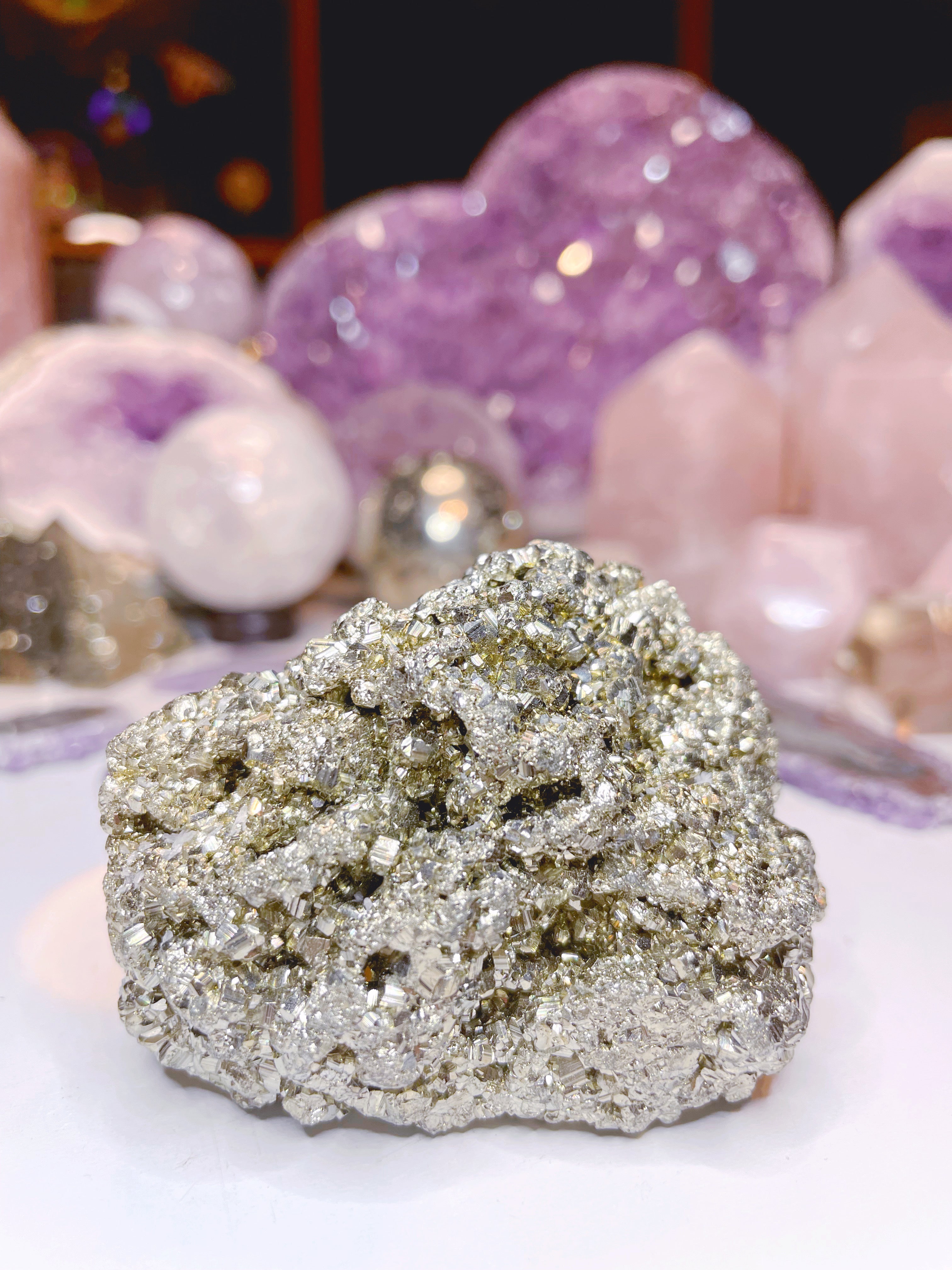 Pyrite Cluster - Baltic Mermaid