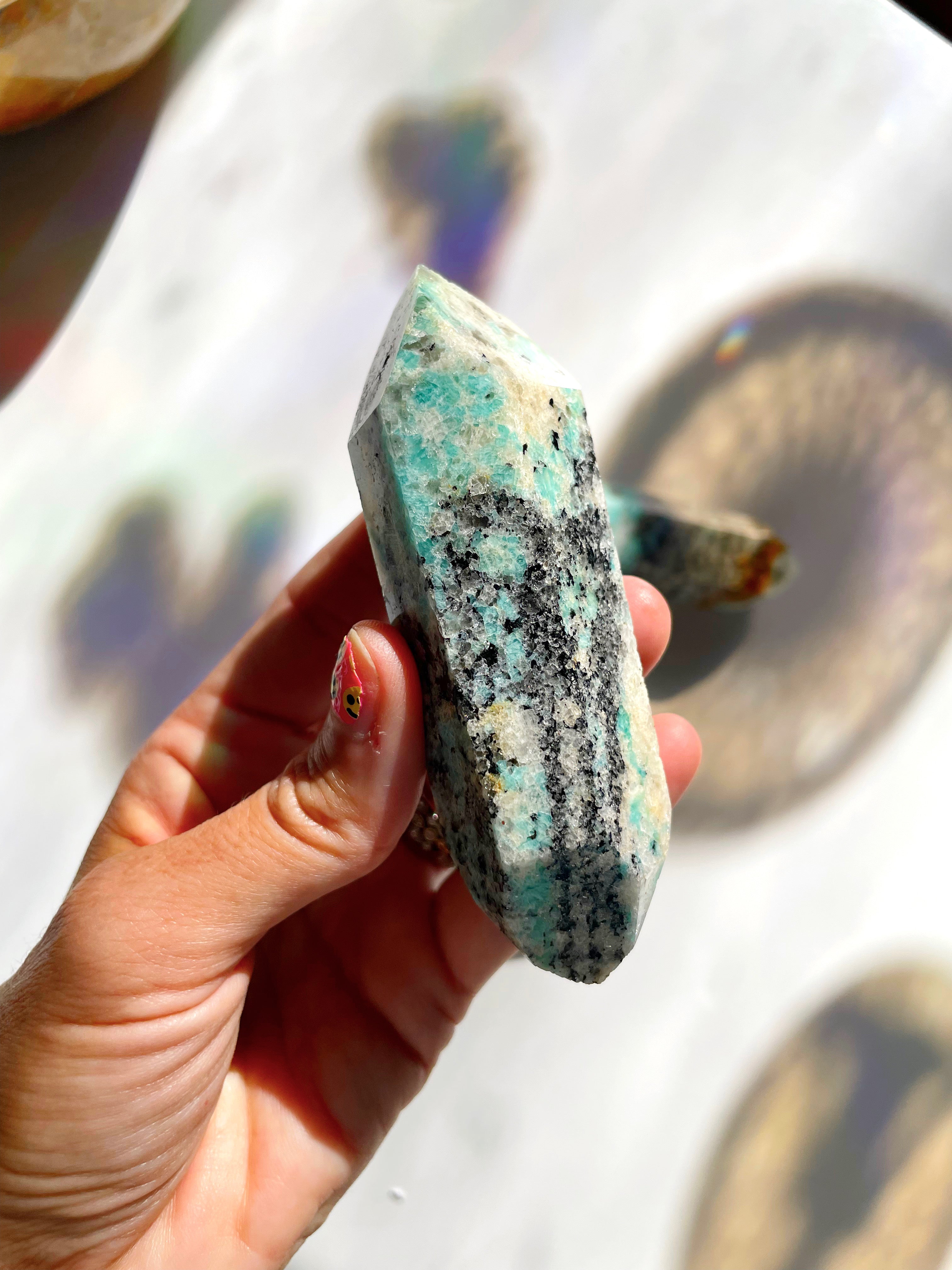 Amazonite DT Point - AAA - Baltic Mermaid