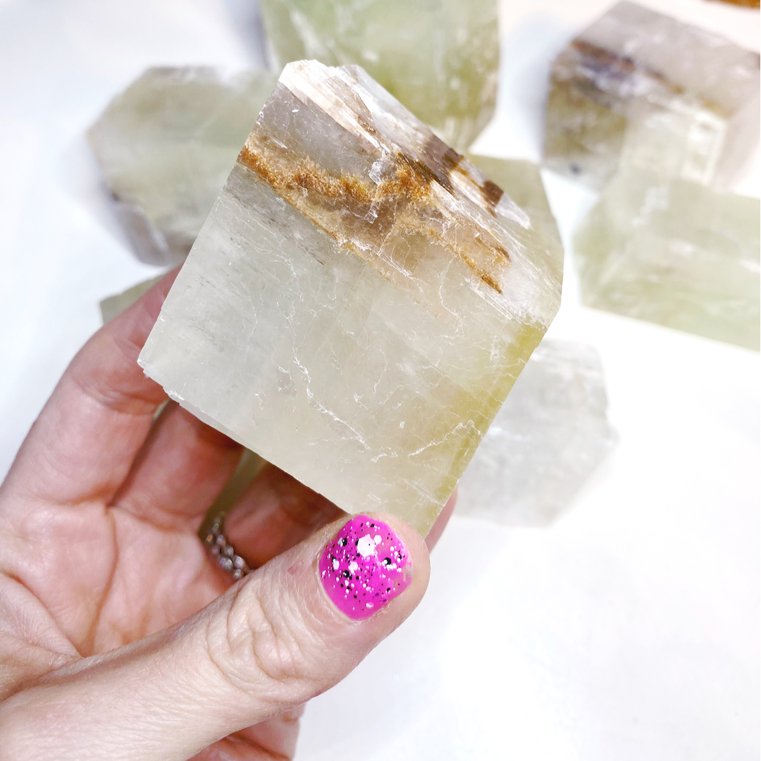 Green Optical Calcite - Baltic Mermaid