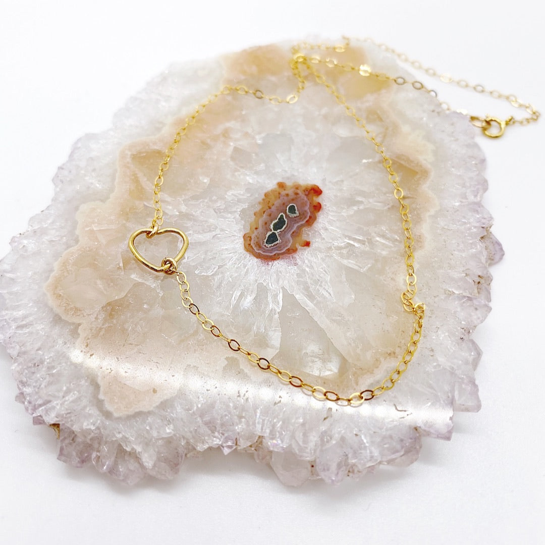 Heart Choker - Baltic Mermaid