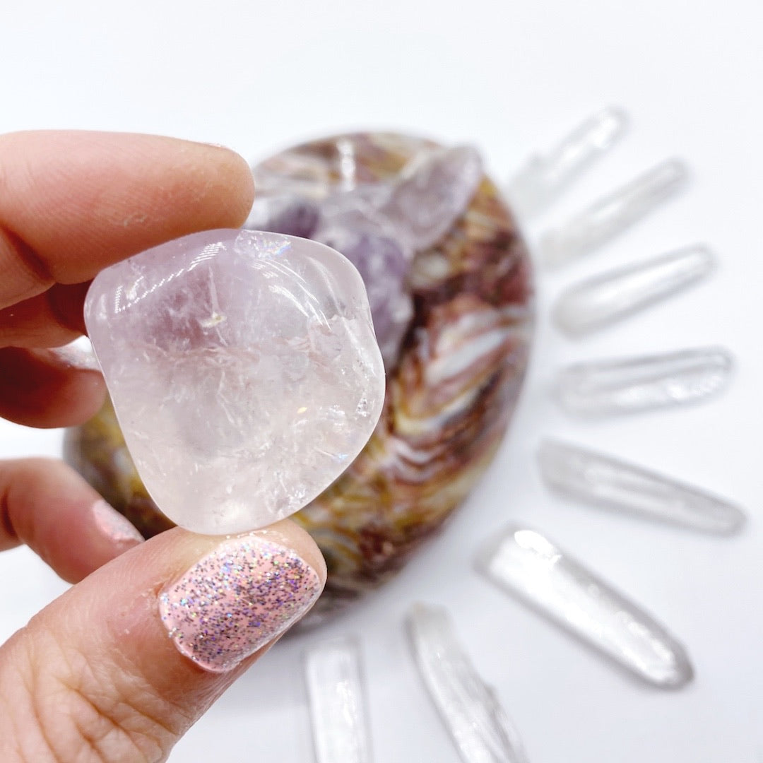 Amethyst Tumbled Stones - Baltic Mermaid