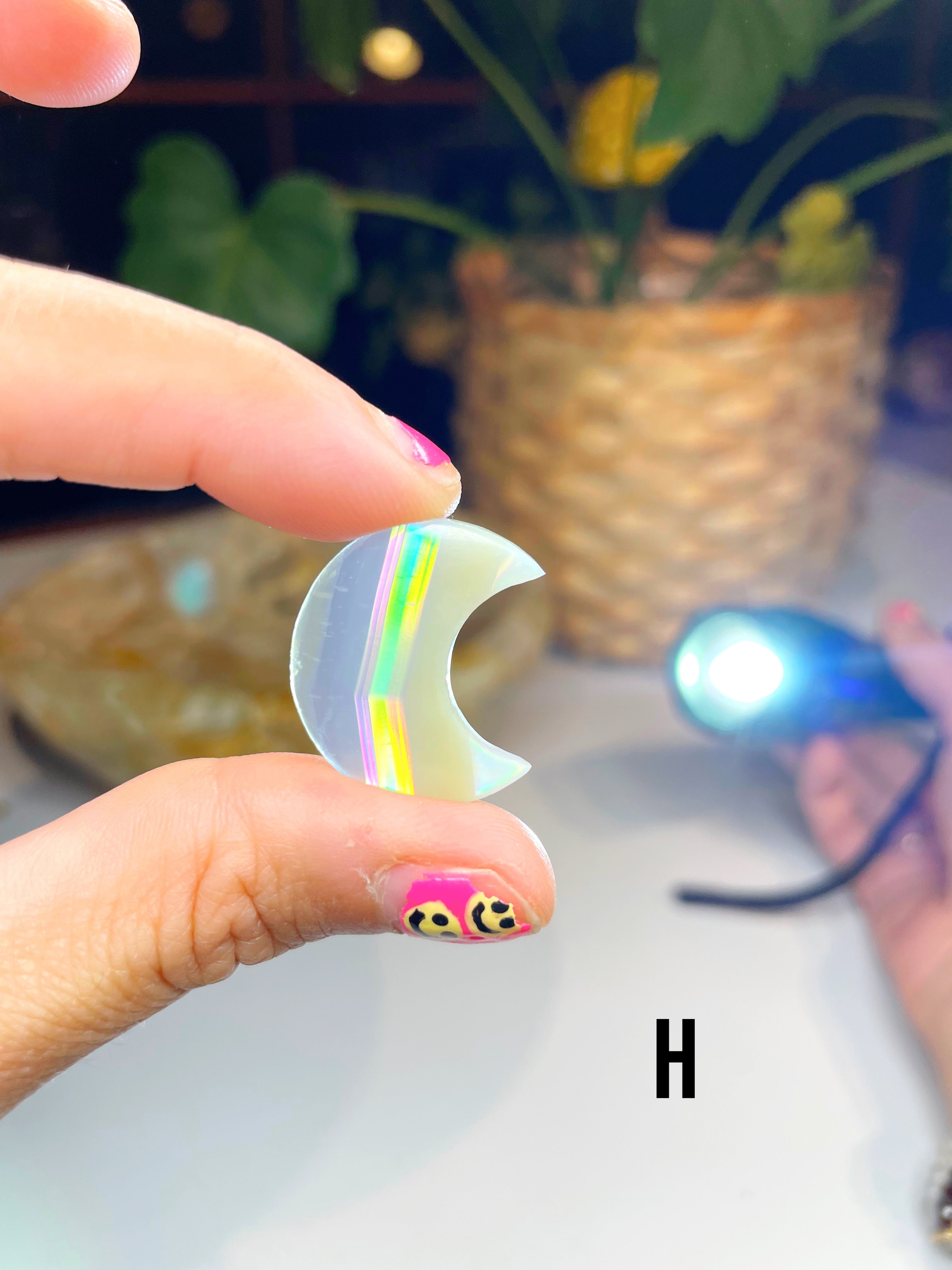 Iris Agate Moons - Baltic Mermaid