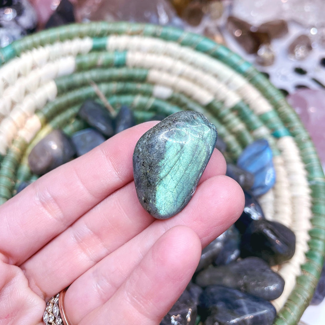 Labradorite Tumbled Stones - Baltic Mermaid