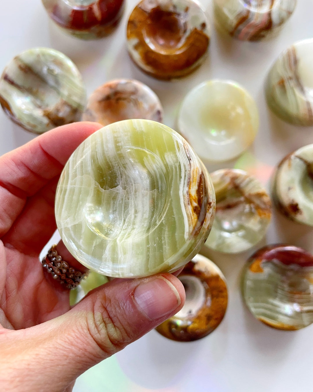 Onyx Sphere Stands - Baltic Mermaid