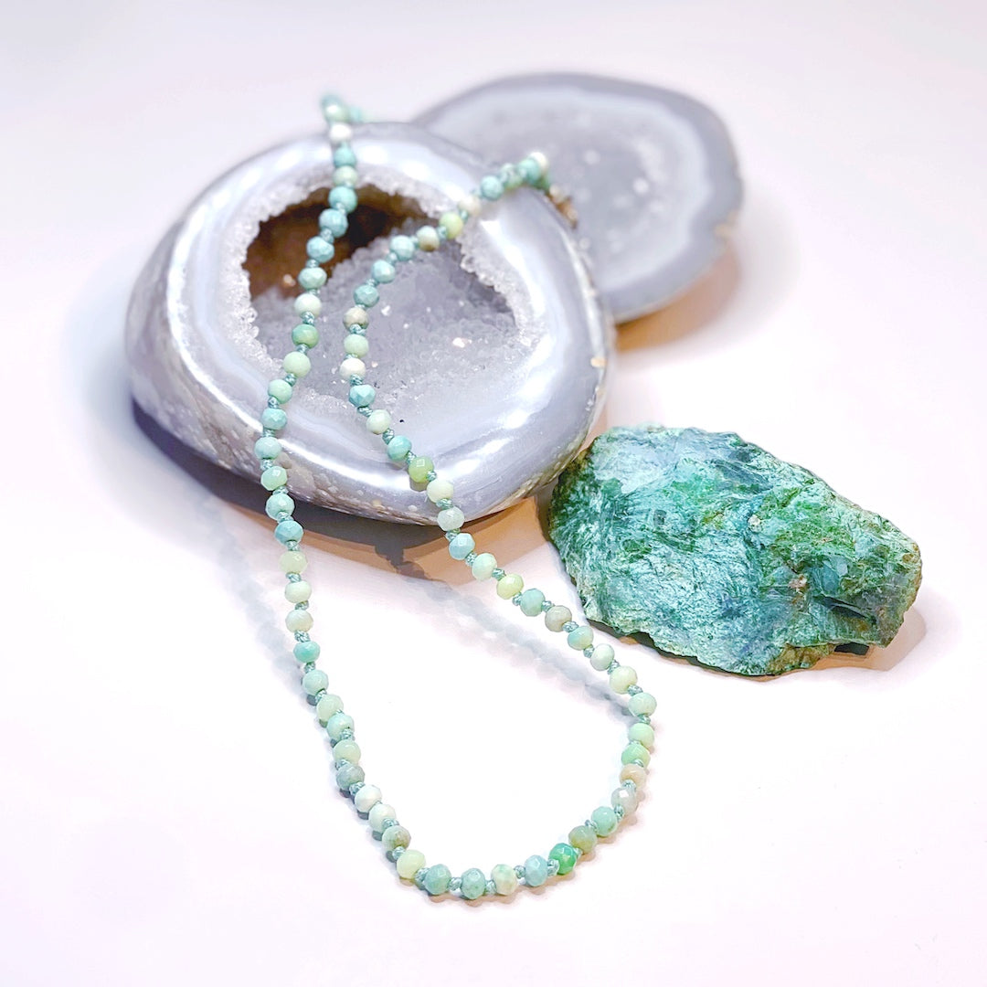 Chrysoprase Candy Necklace - Baltic Mermaid