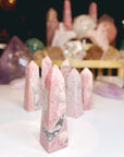 Rhodochrosite Obelisk *Imperfect - Baltic Mermaid
