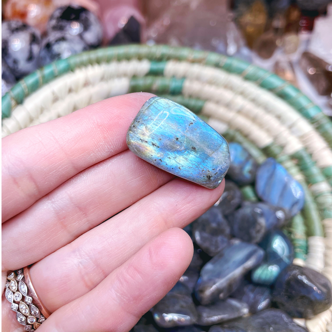 Labradorite Tumbled Stones - Baltic Mermaid