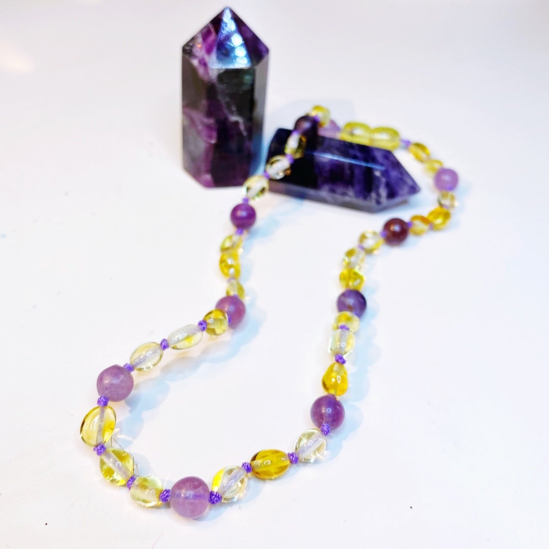 Lemonade Necklace - Baltic Mermaid