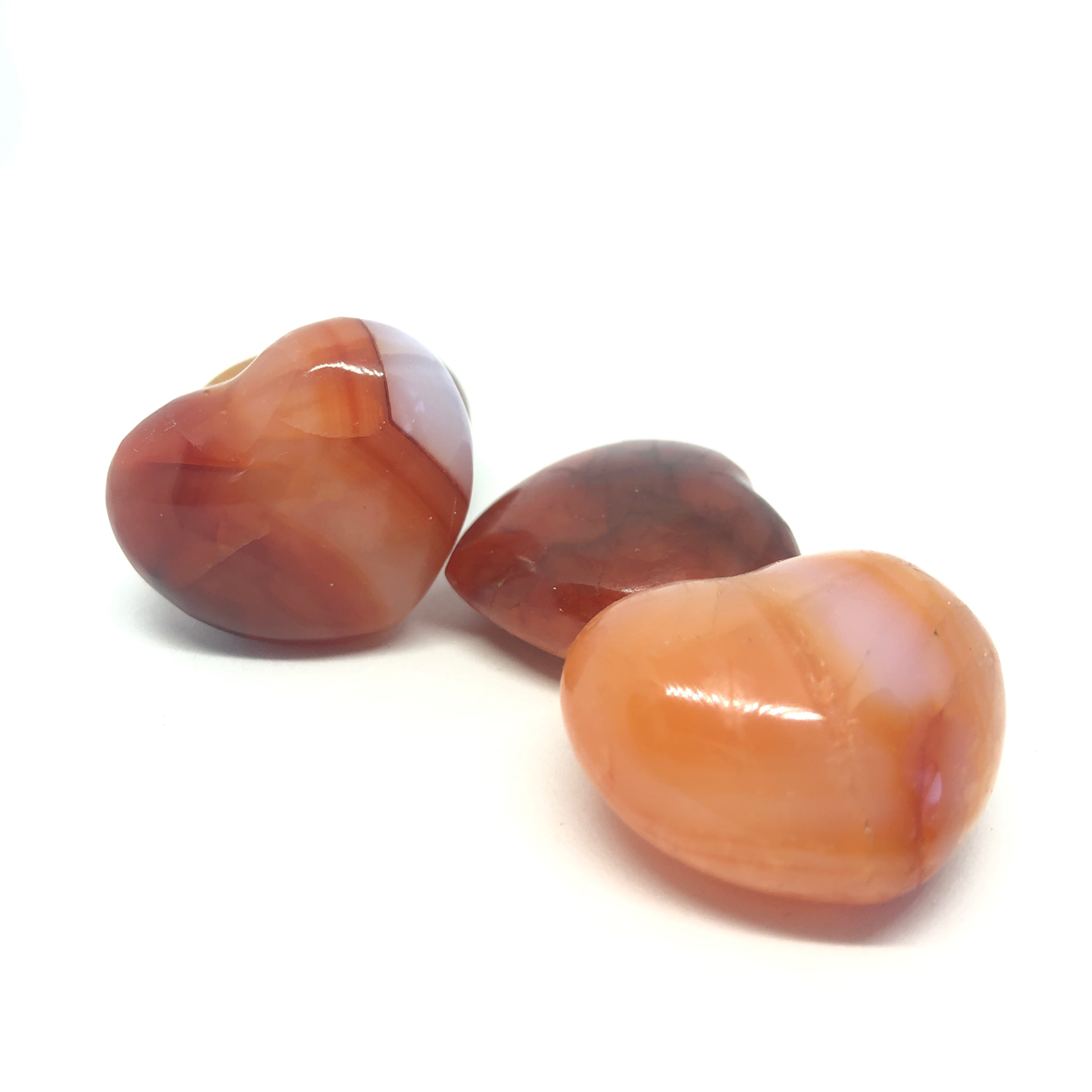 Little Puffed Heart Crystals - Baltic Mermaid