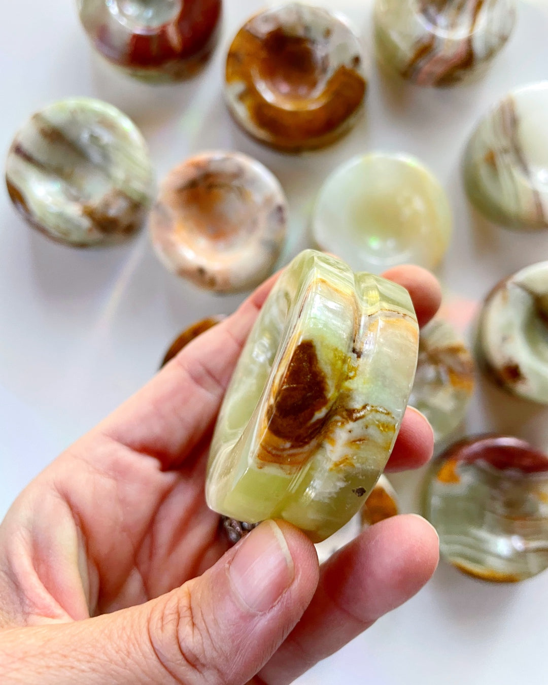 Onyx Sphere Stands - Baltic Mermaid