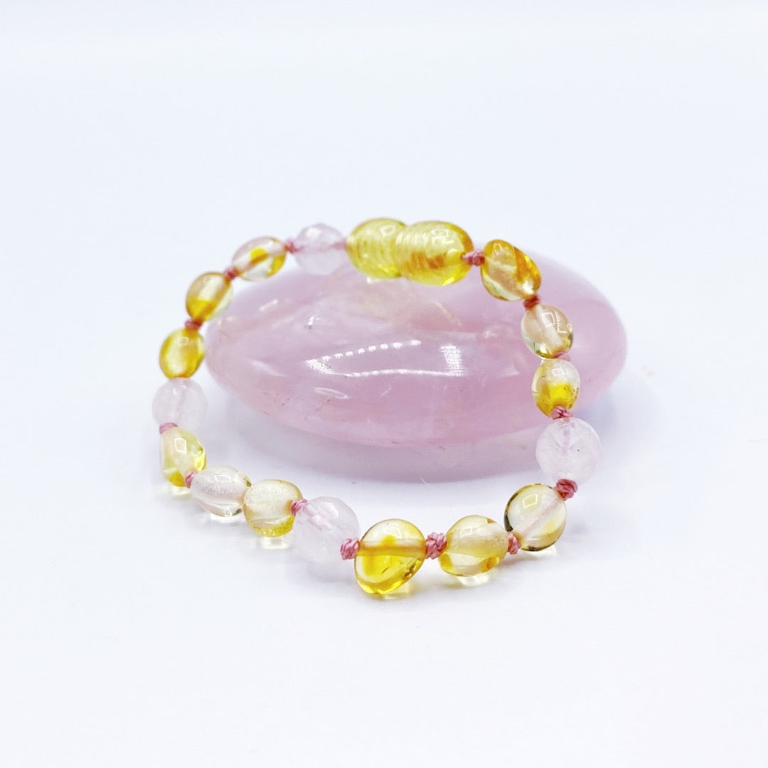 Lemonade Baltic Amber Bracelet - Baltic Mermaid