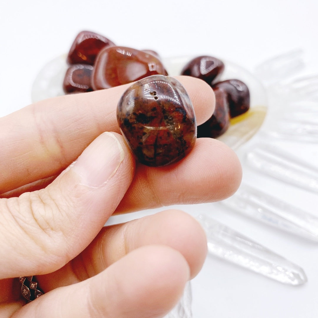 Brecciated Jasper Tumbled Stones - Baltic Mermaid