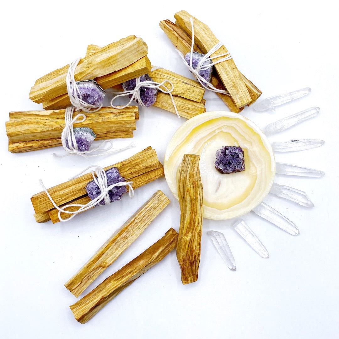 Amethyst & Palo Santo Bundle - Baltic Mermaid
