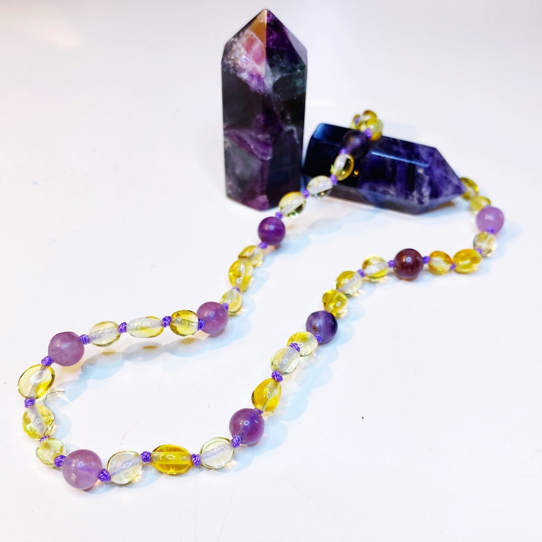 Lemonade Necklace - Baltic Mermaid