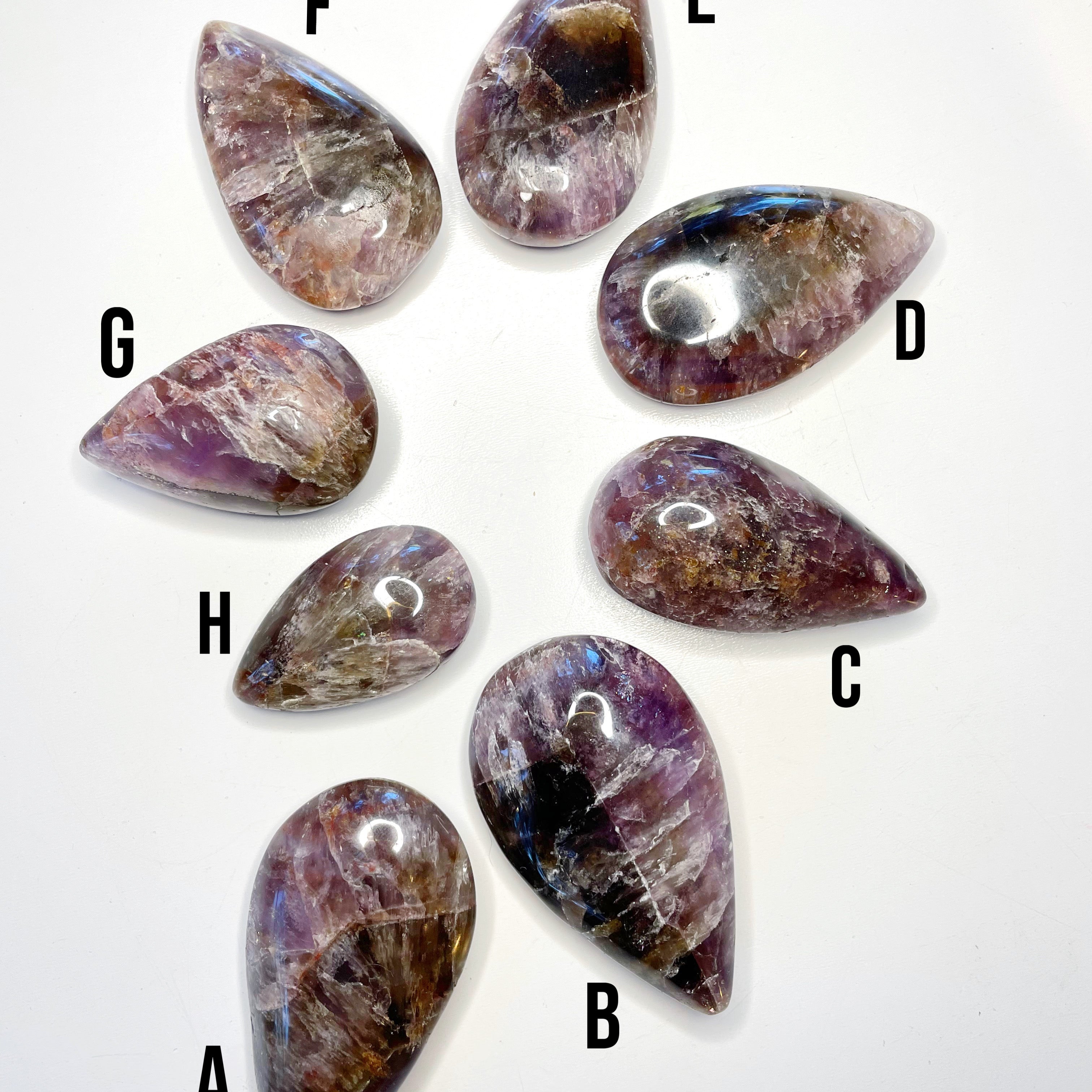 Super Seven Teardrops - Baltic Mermaid