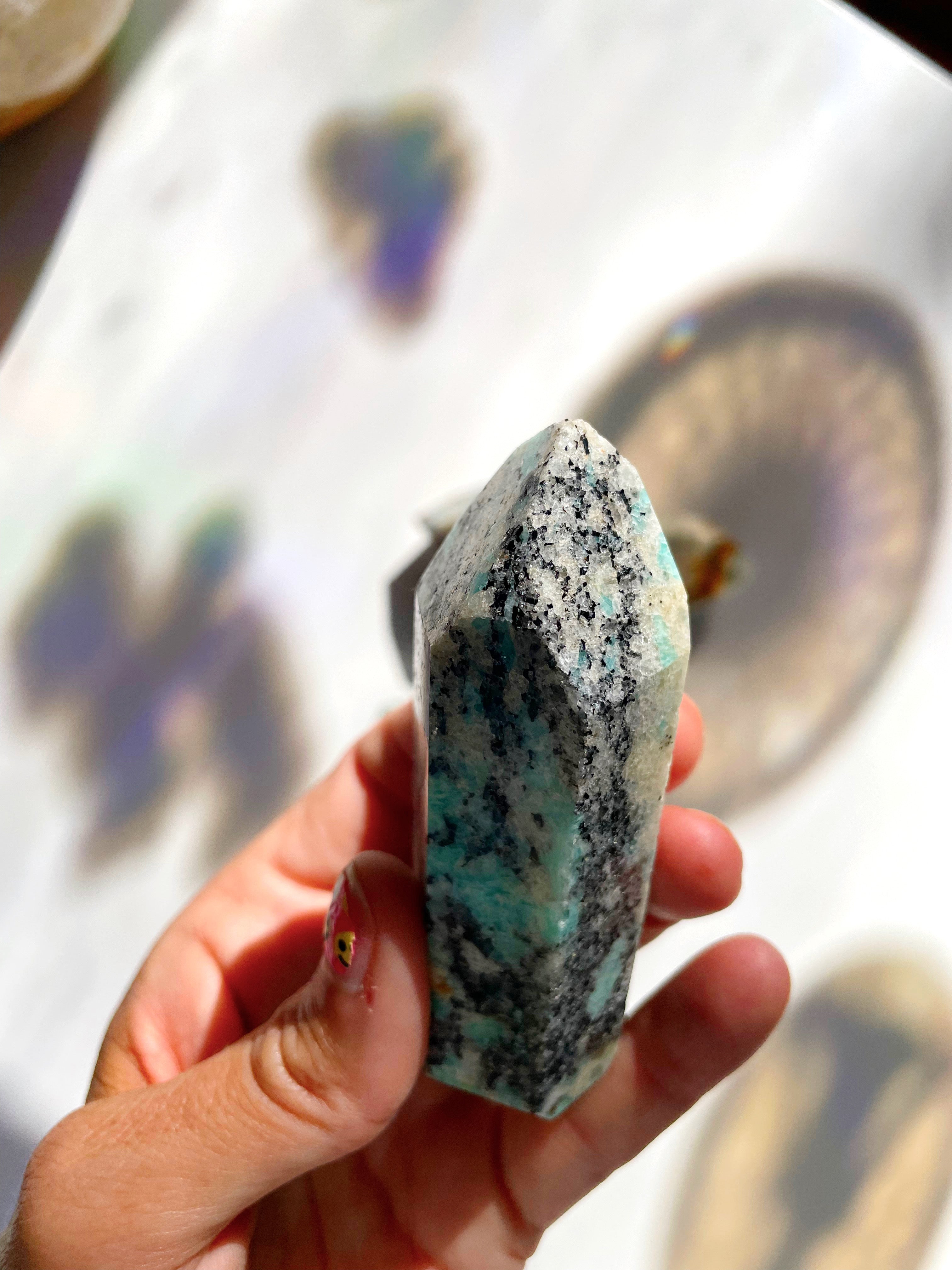 Amazonite DT Point - AAA - Baltic Mermaid