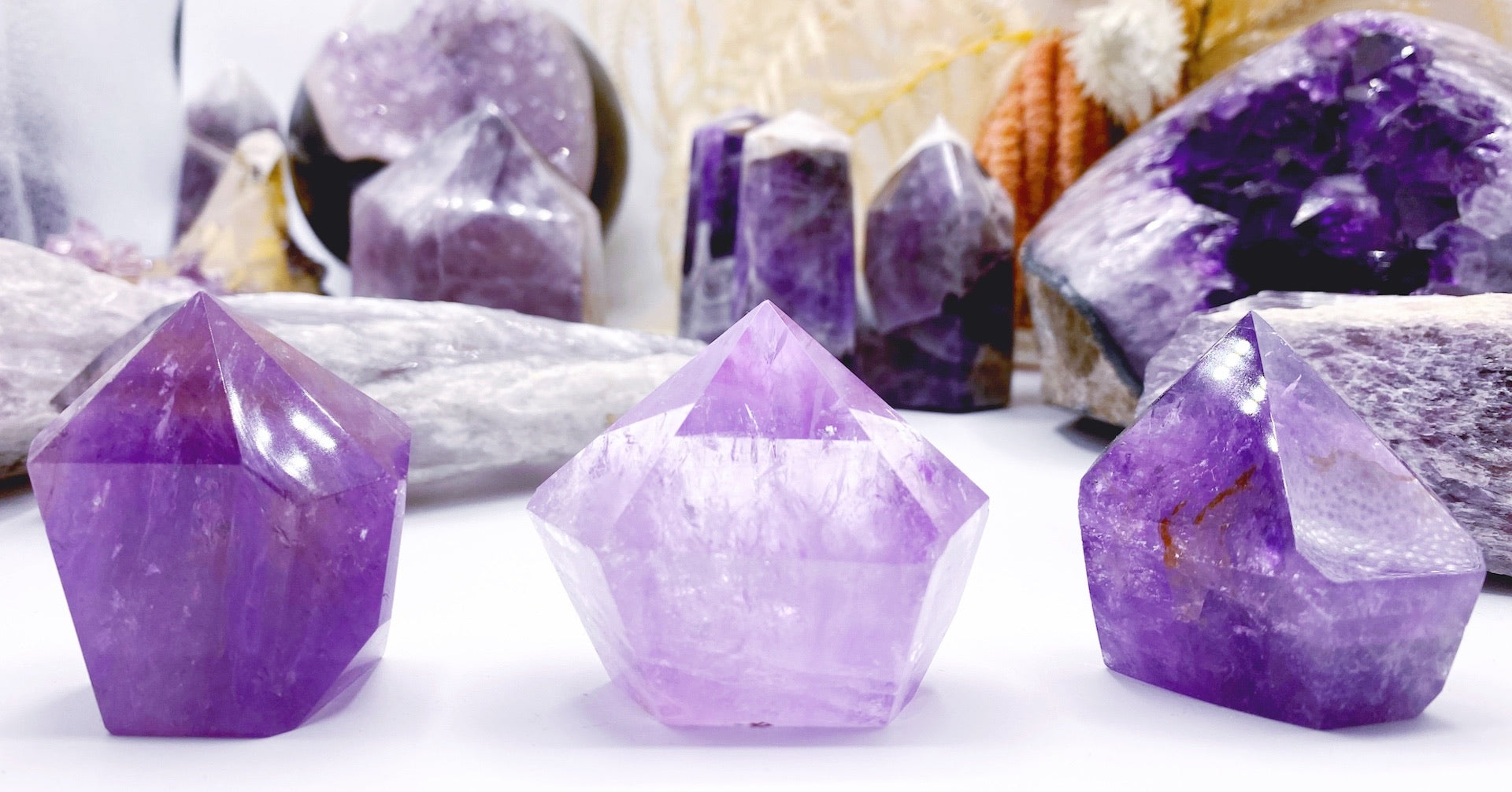 Amethyst Points - Baltic Mermaid