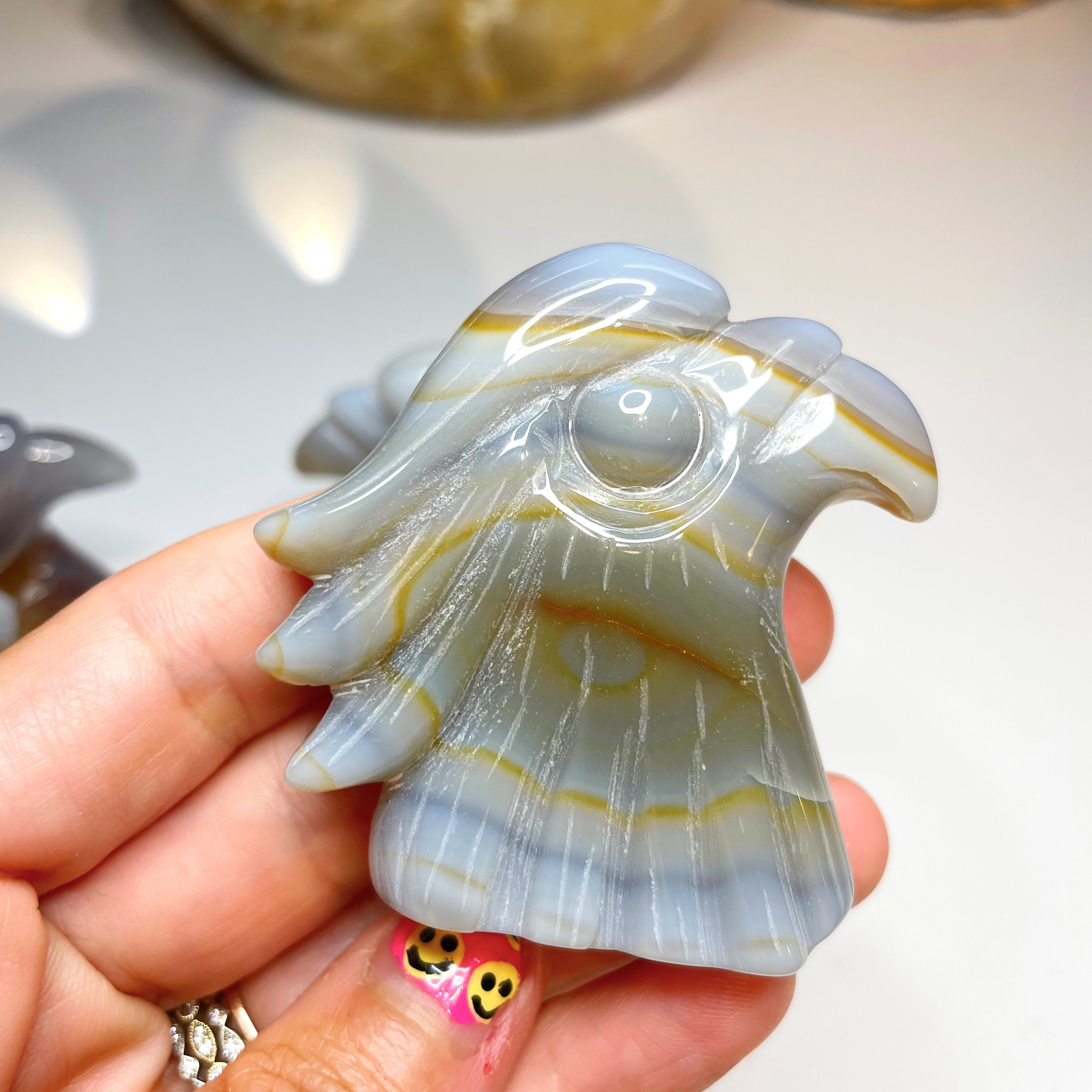 Druzy Agate Bird - Baltic Mermaid