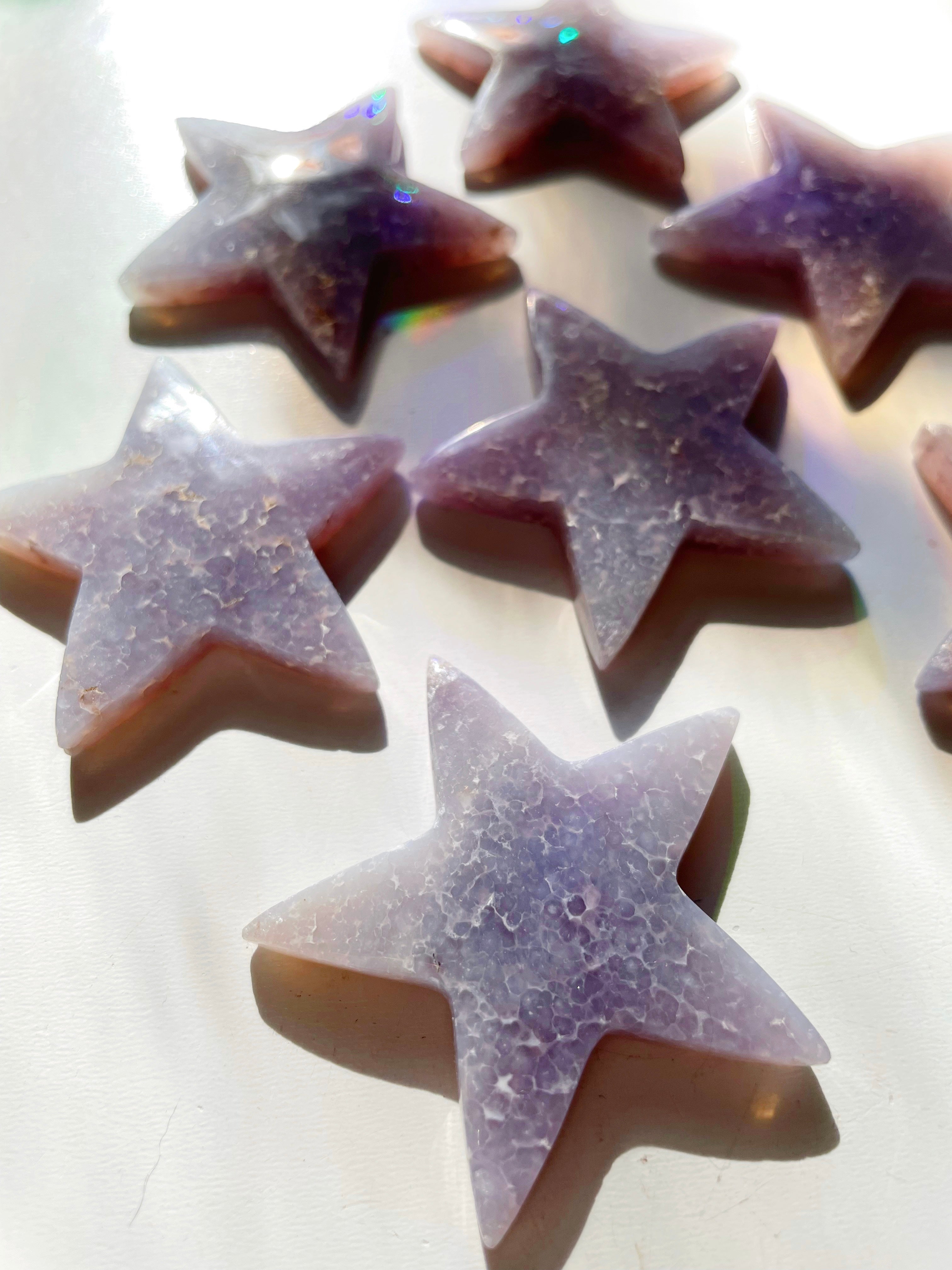 Grape Agate Star - Baltic Mermaid