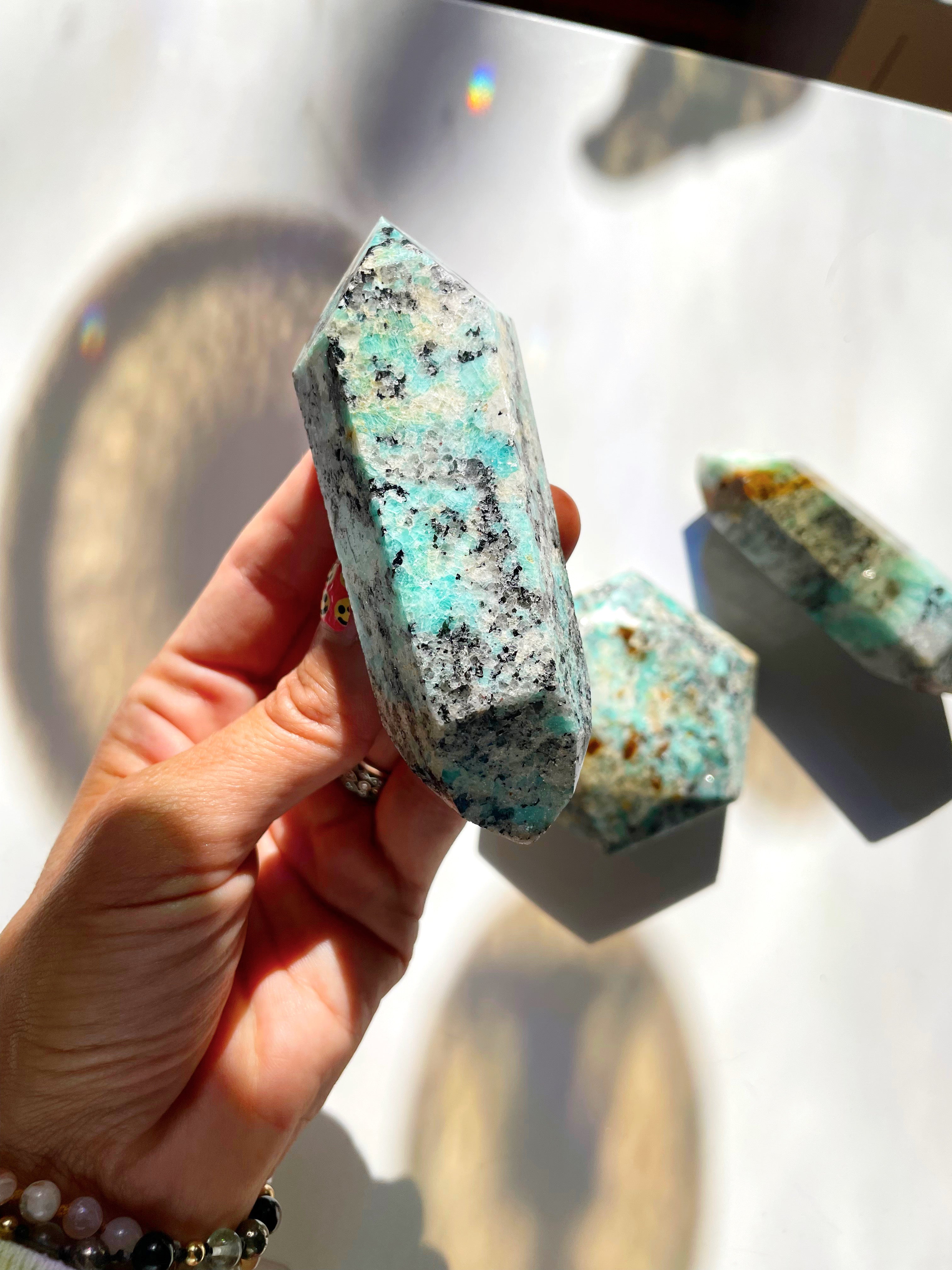 Amazonite DT Point - AAA - Baltic Mermaid