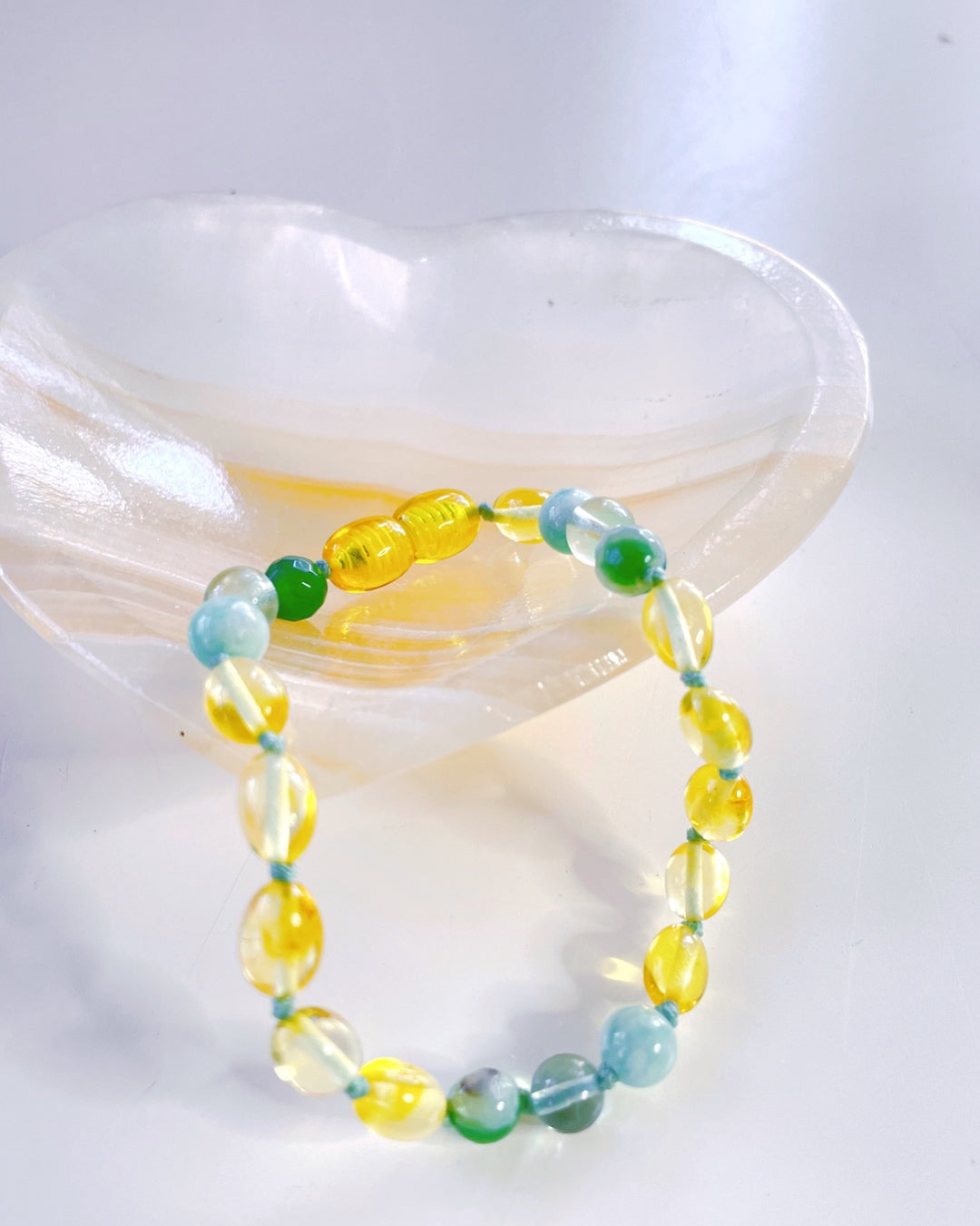 Tranquility Baltic Amber Bracelet - Baltic Mermaid