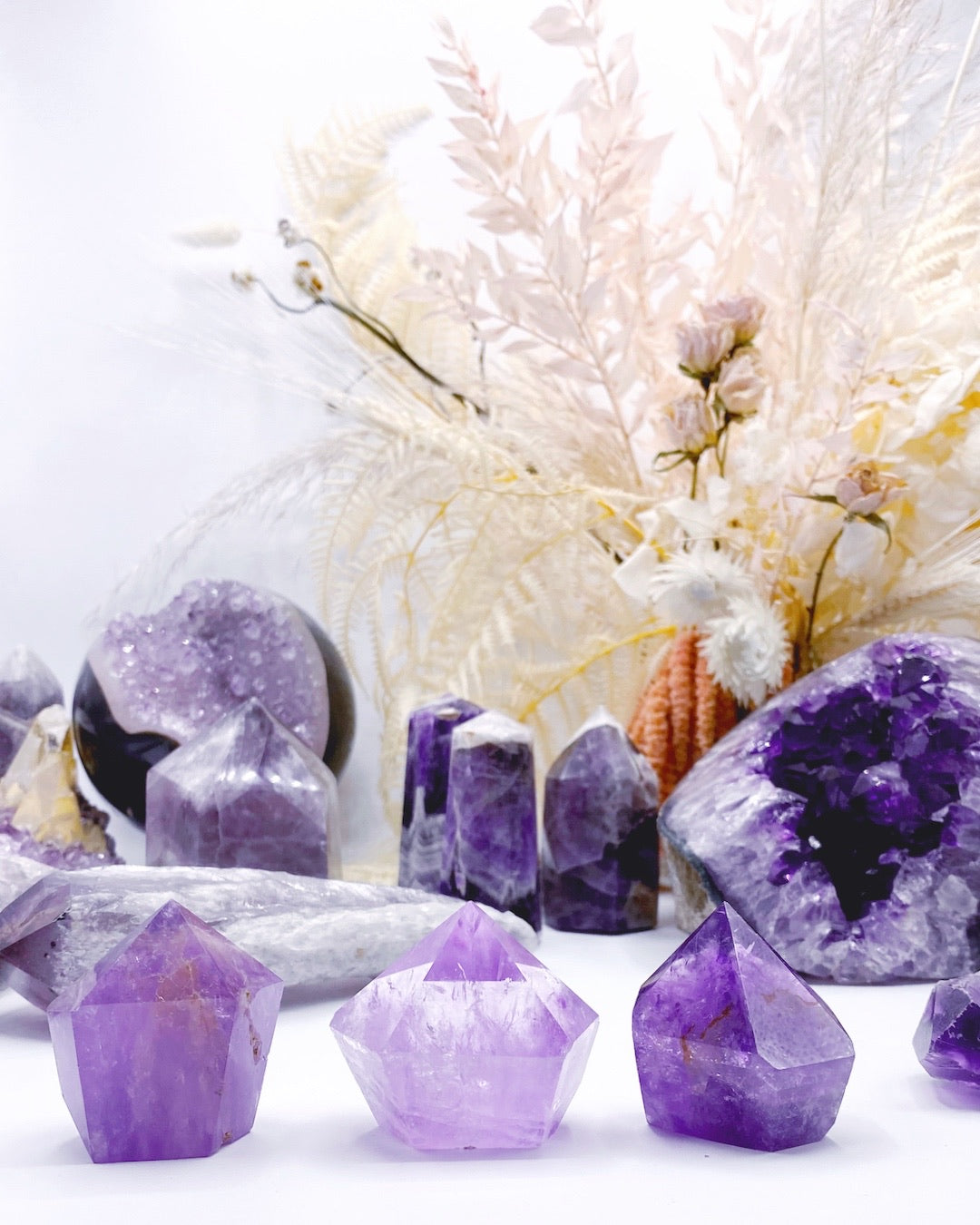 Amethyst Points - Baltic Mermaid