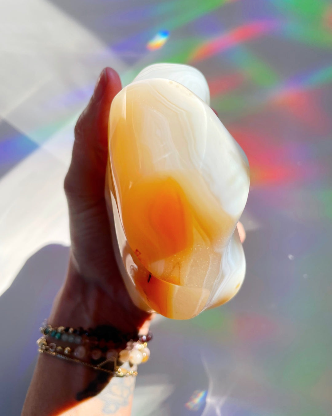 Flower Agate Flame - Baltic Mermaid