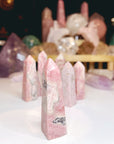 Rhodochrosite Obelisk *Imperfect - Baltic Mermaid