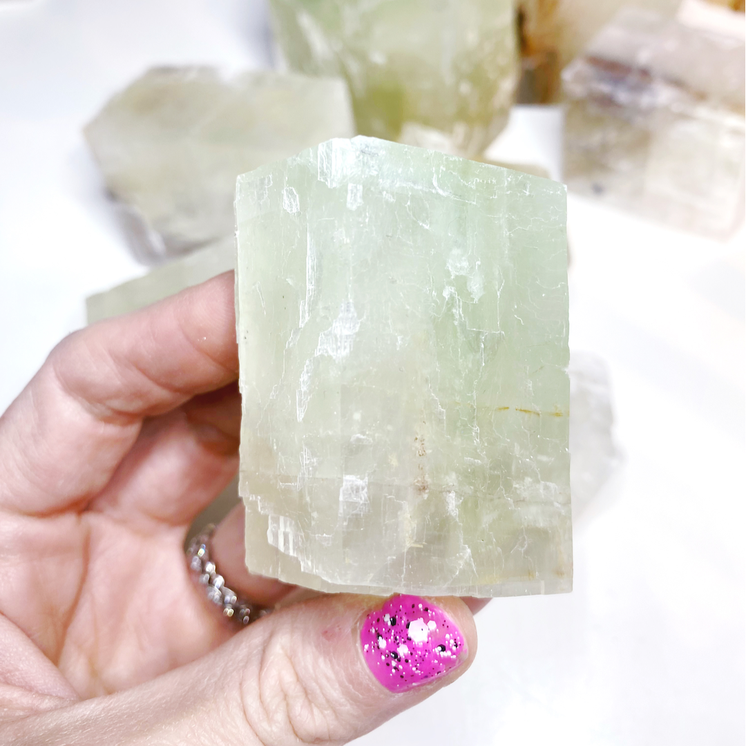 Green Optical Calcite - Baltic Mermaid