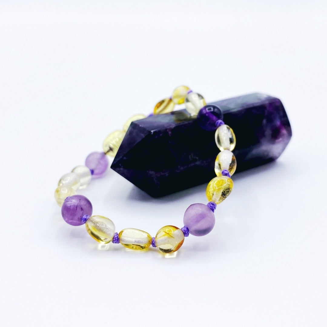 Lemonade Baltic Amber Bracelet - Baltic Mermaid