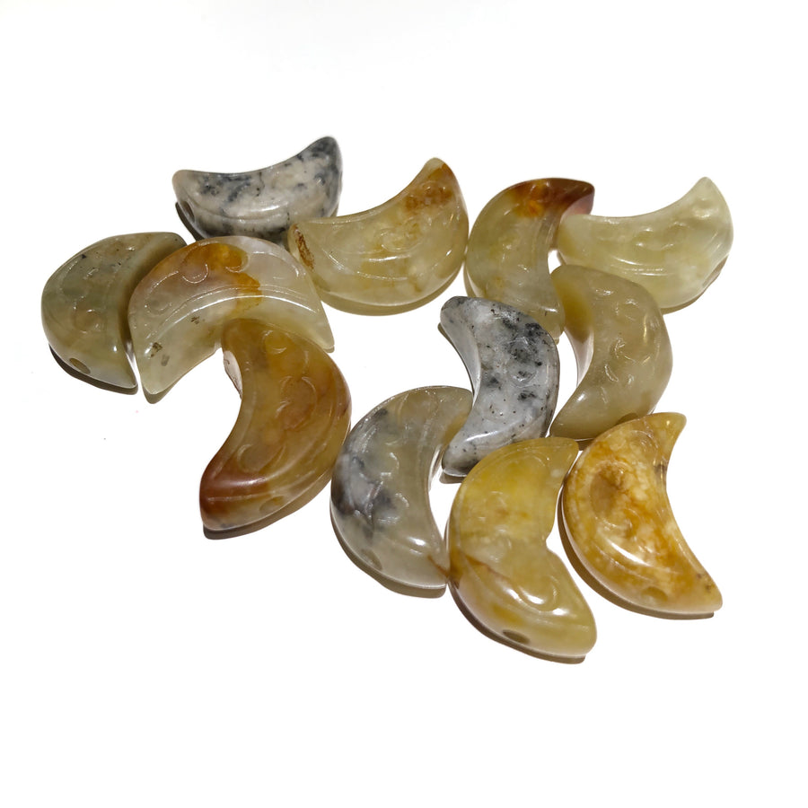 “MoonBeam” Baltic Amber & Gemstone Necklace