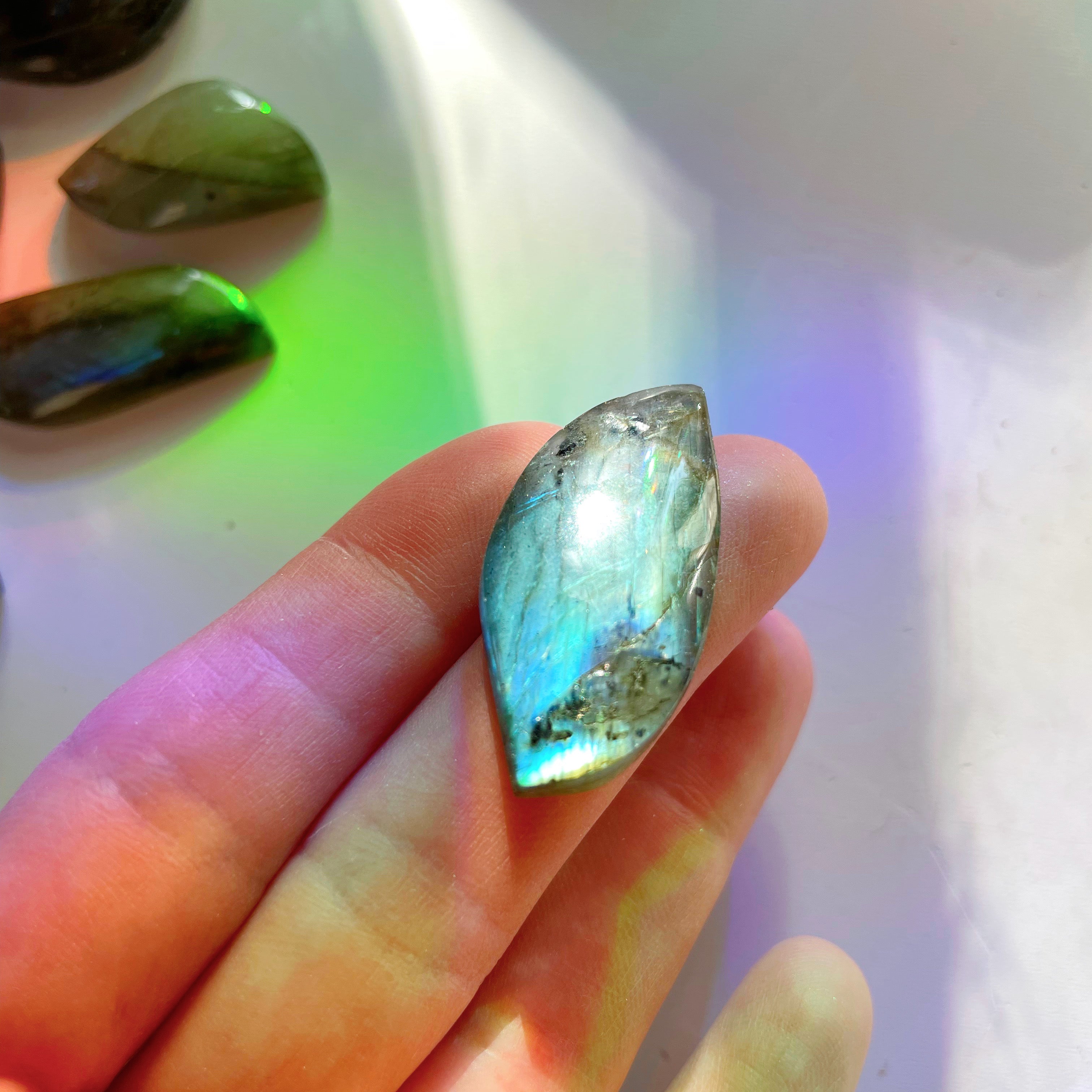 Labradorite “Leafy” Shape - Baltic Mermaid