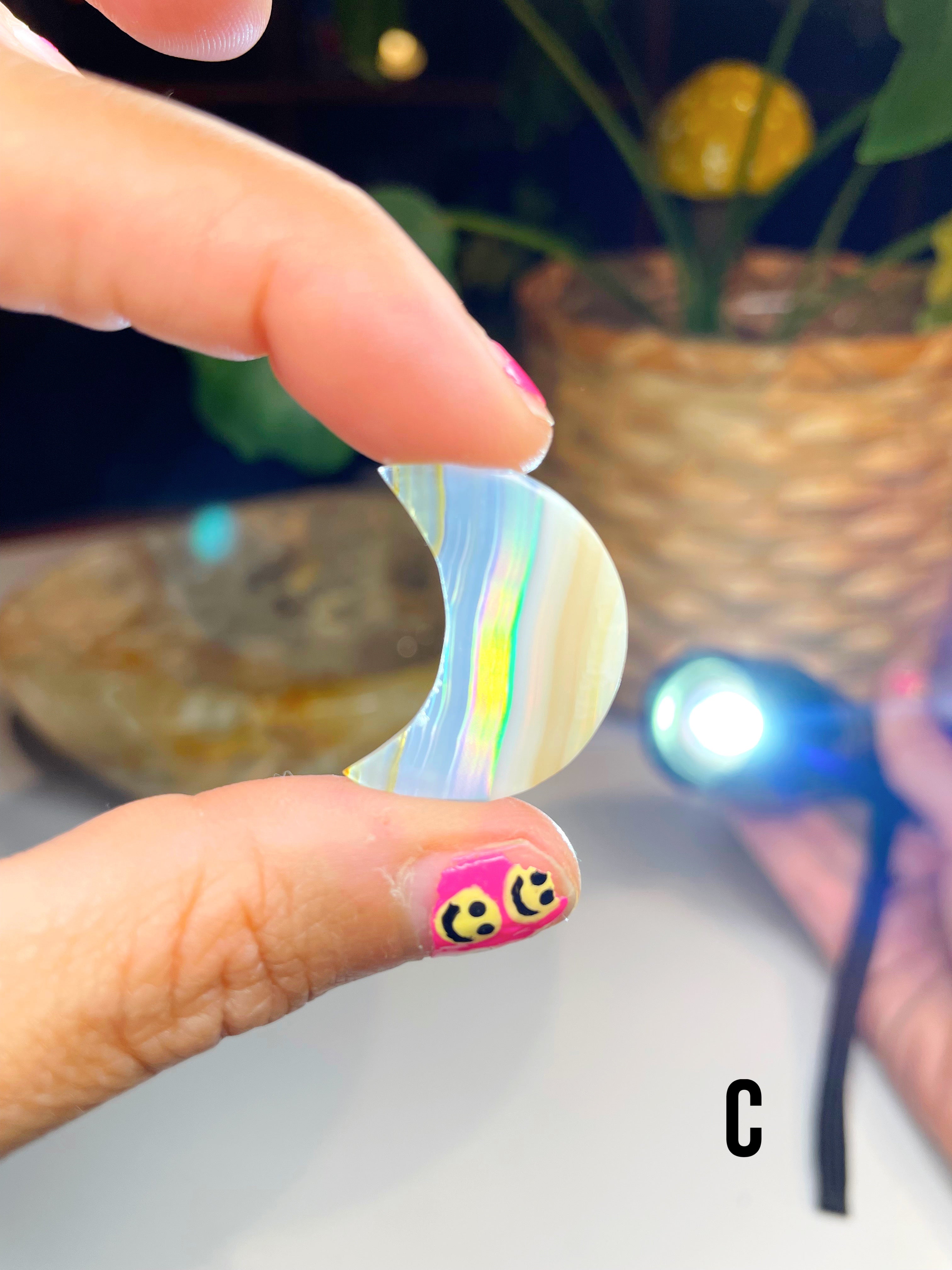 Iris Agate Moons - Baltic Mermaid