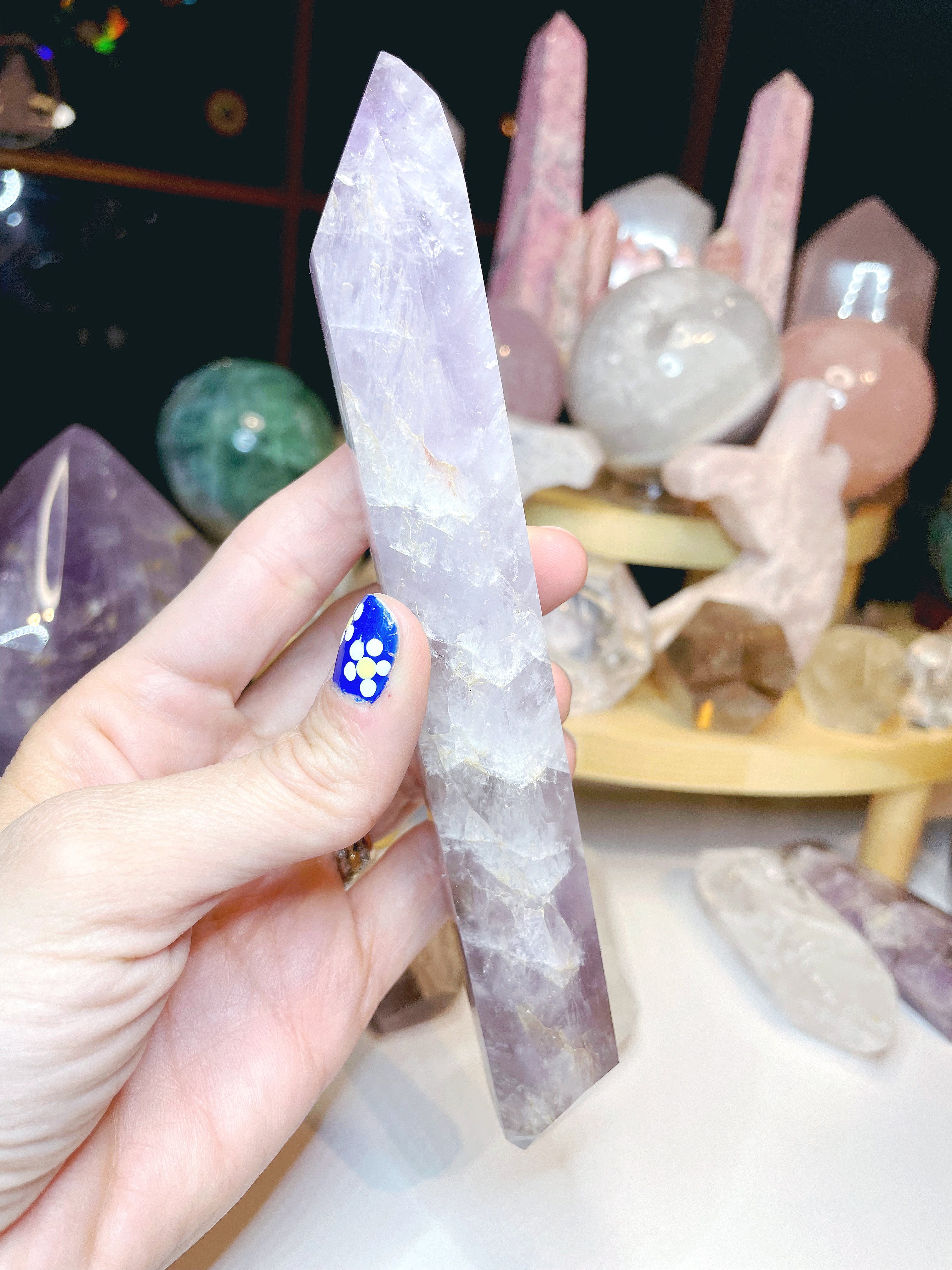 Double Terminated Super Seven Point - Baltic Mermaid