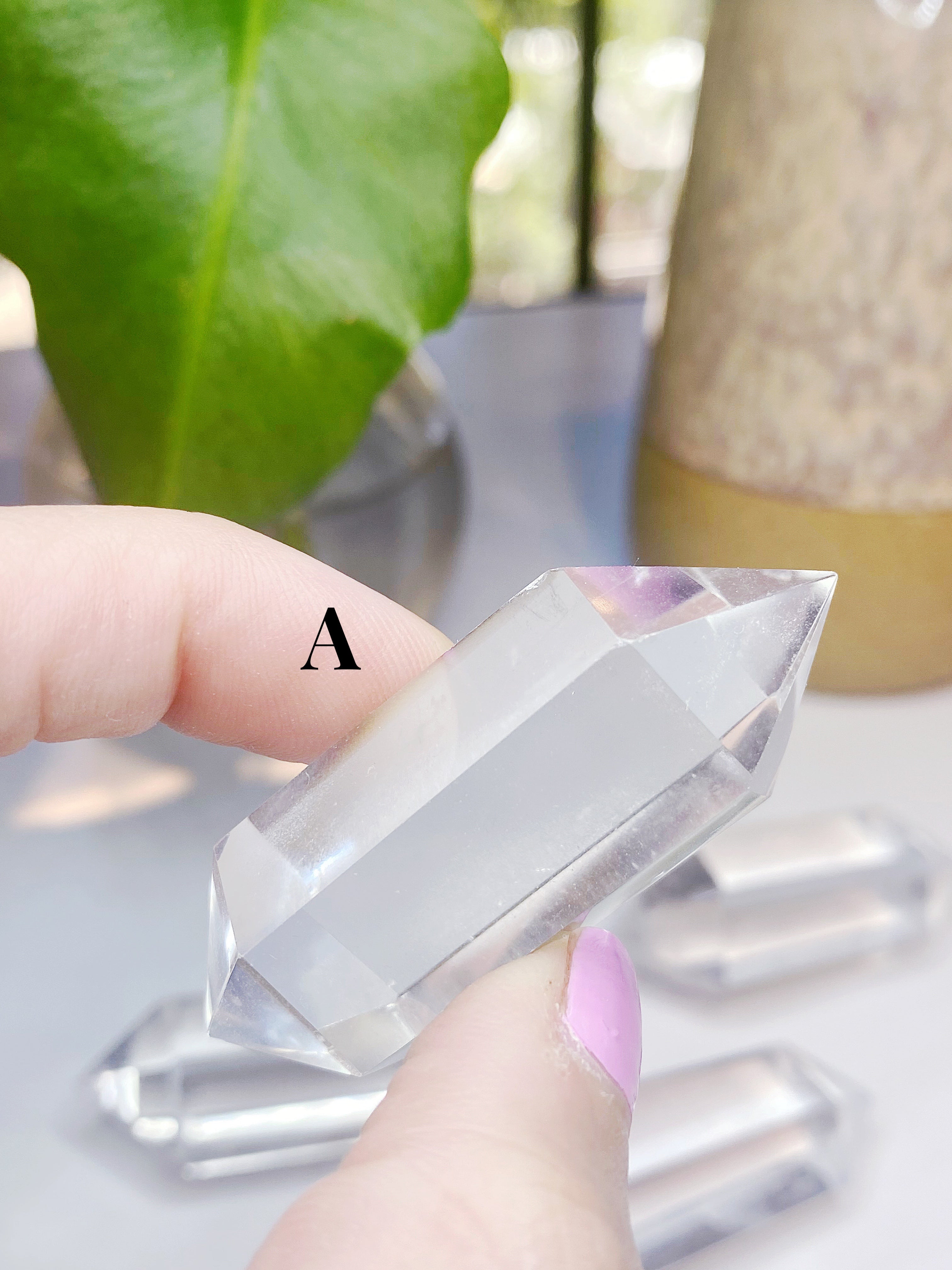 Double Terminated Clear Quartz Points - Baltic Mermaid