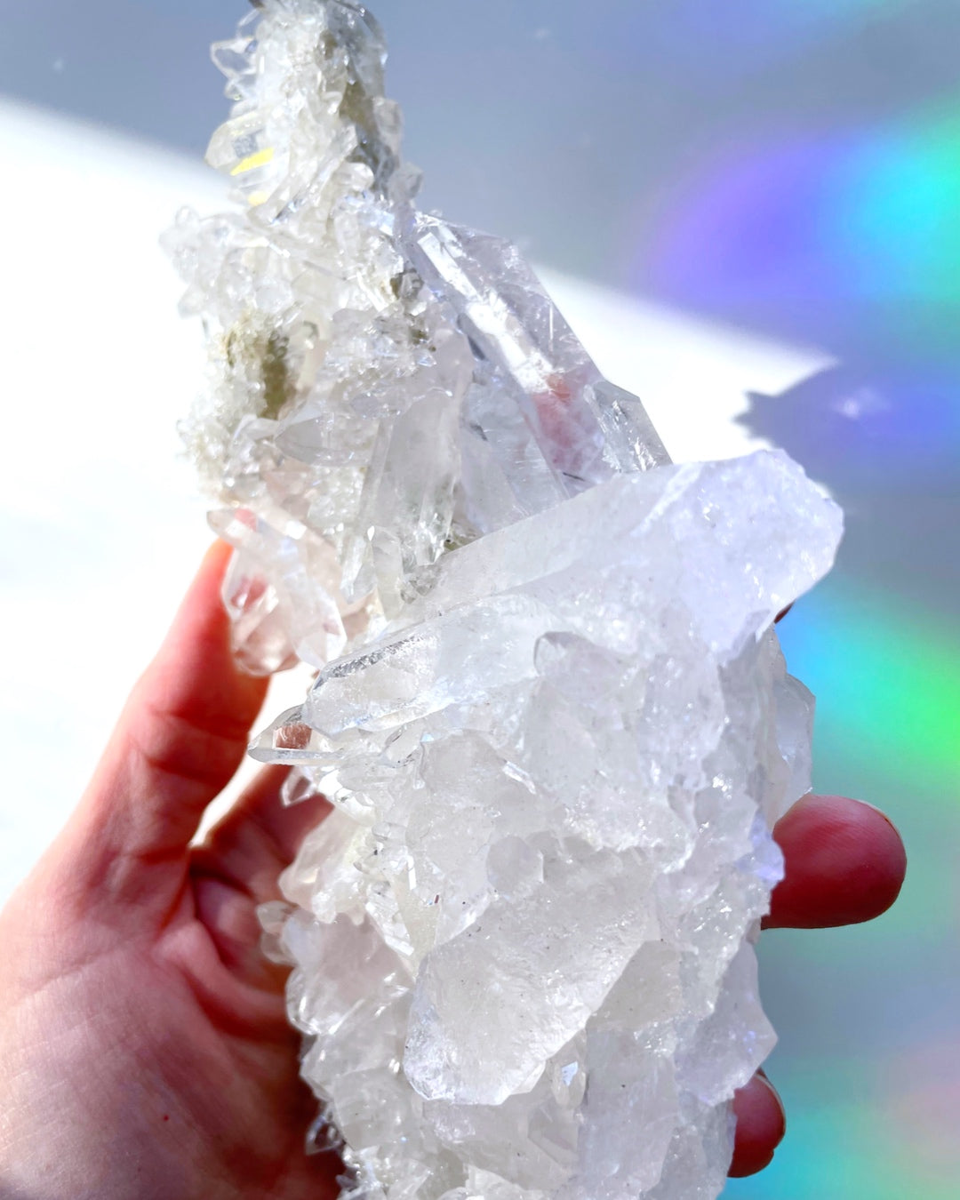 Clear Quartz Cluster - Baltic Mermaid