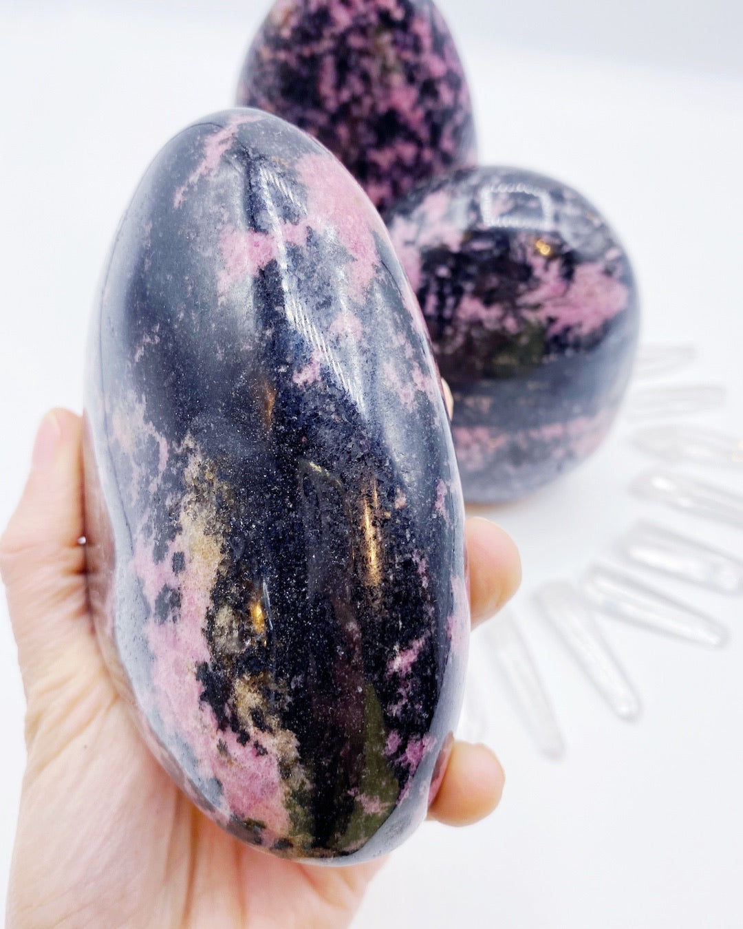 Rhodonite Freeform - Baltic Mermaid