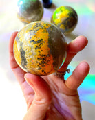 Bumblebee Jasper Sphere - Baltic Mermaid